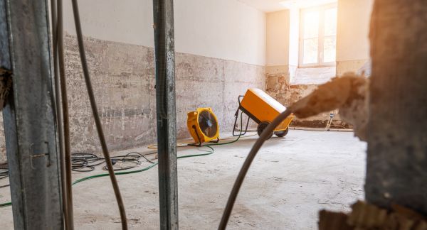 Basement Water Damage Repair in Janesville