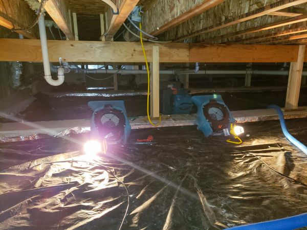 Crawlspace Water Removal in Janesville